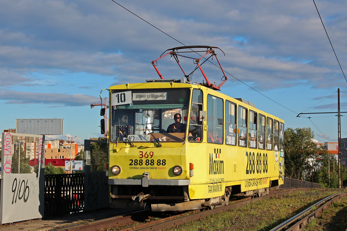 Екатеринбург, Tatra T6B5SU № 369