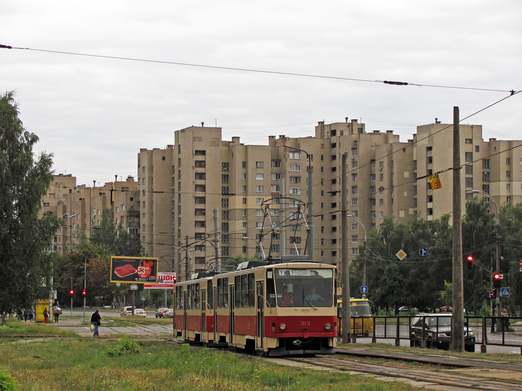 Киев, Tatra T6B5SU № 313