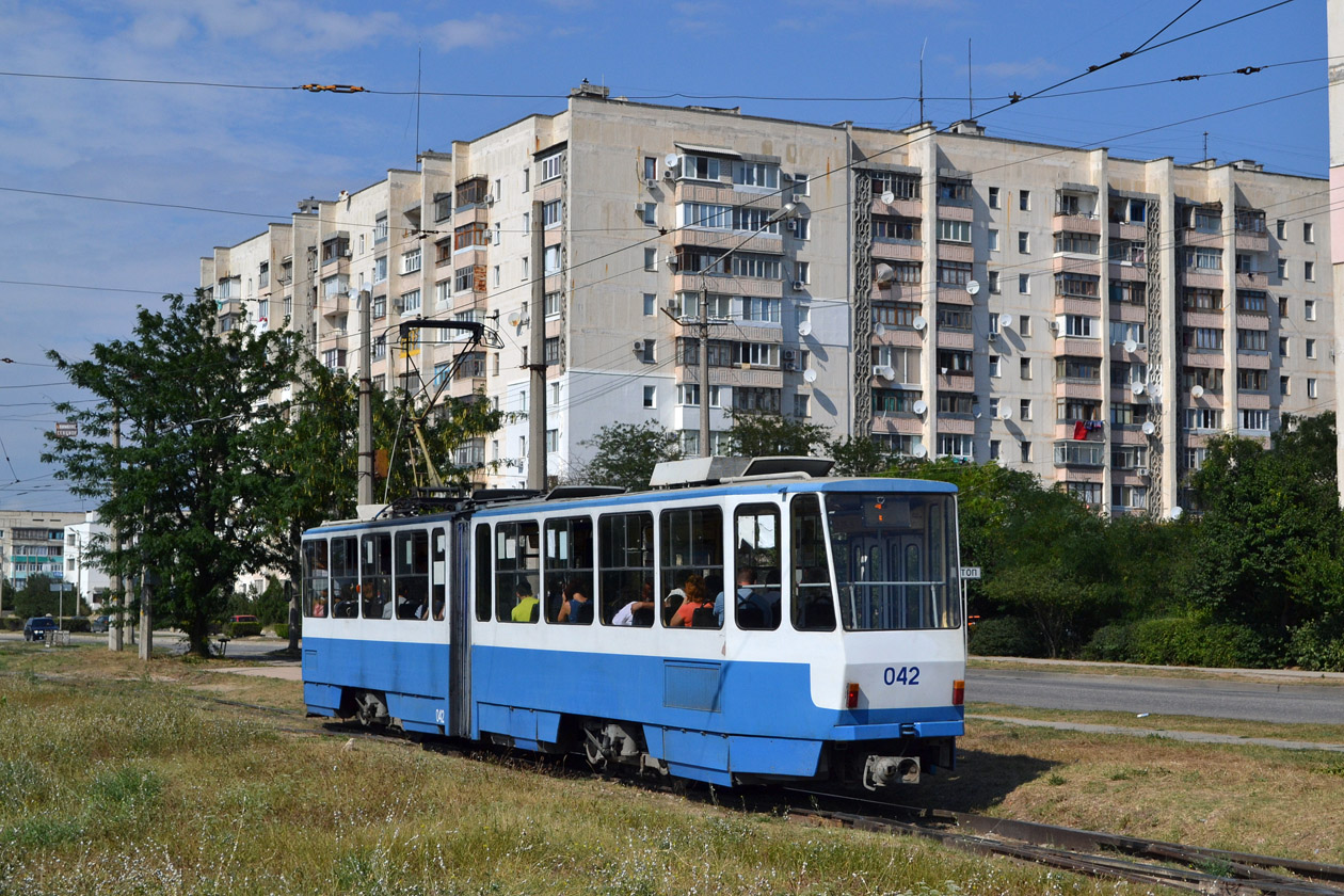 Евпатория, Tatra KT4SU № 042