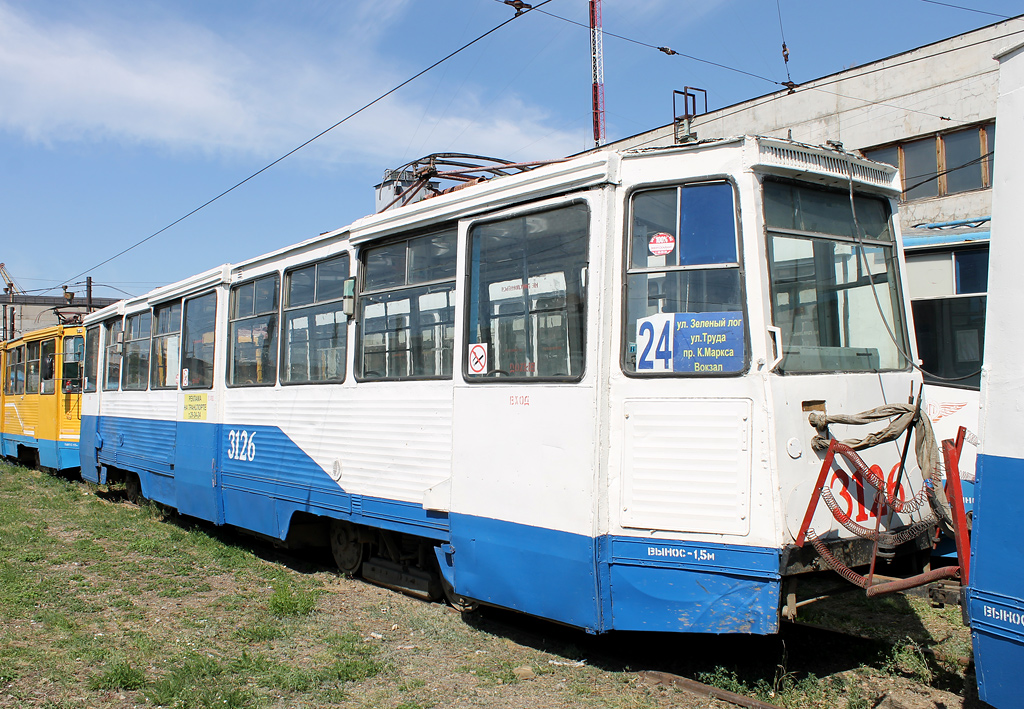 Магнитогорск, 71-605 (КТМ-5М3) № 3126