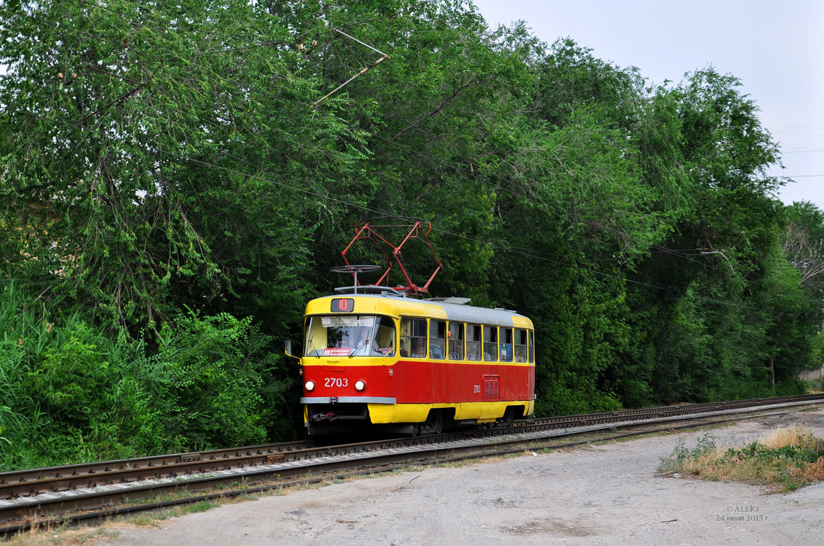 Волгоград, Tatra T3SU № 2703