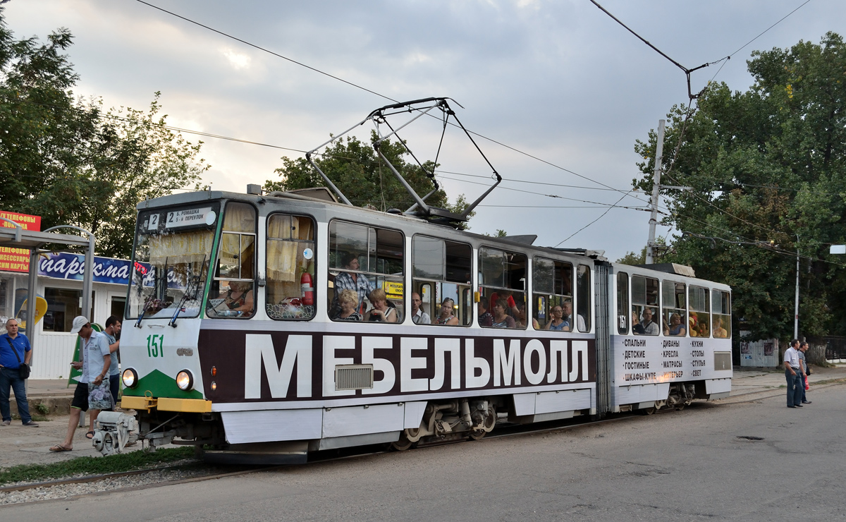 Пятигорск, Tatra KT4SU № 151
