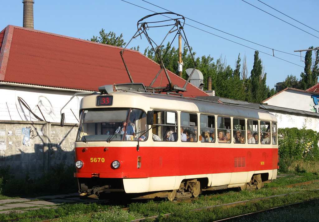 Киев, Tatra T3SUCS № 5670