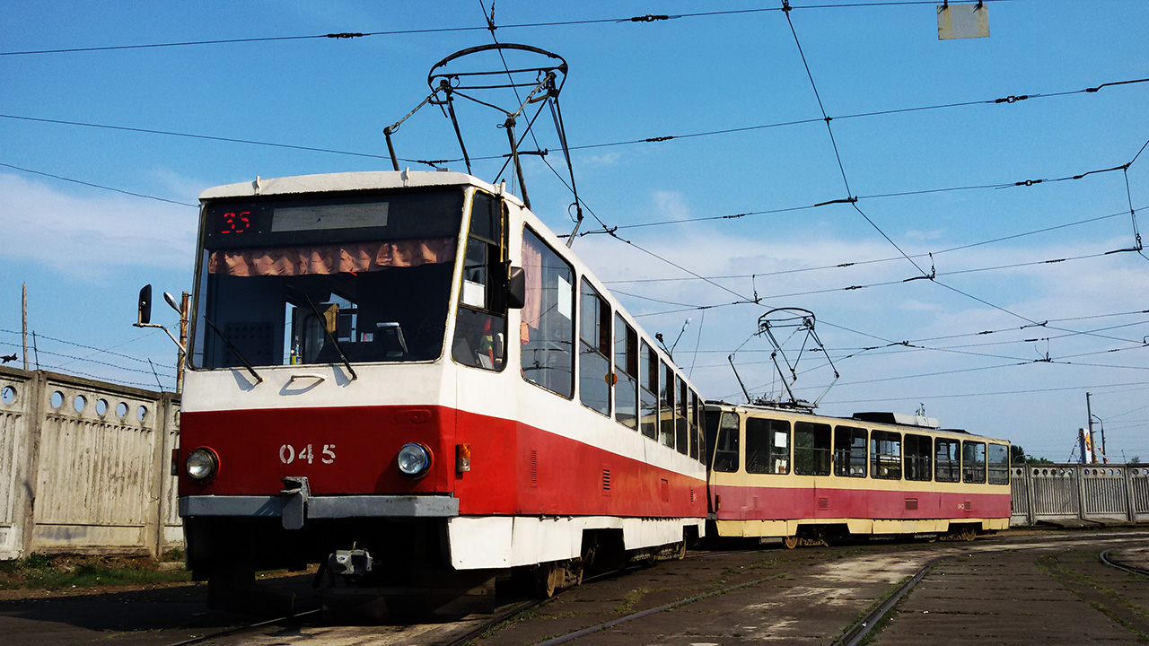 Киев, Tatra T6B5SU № 045