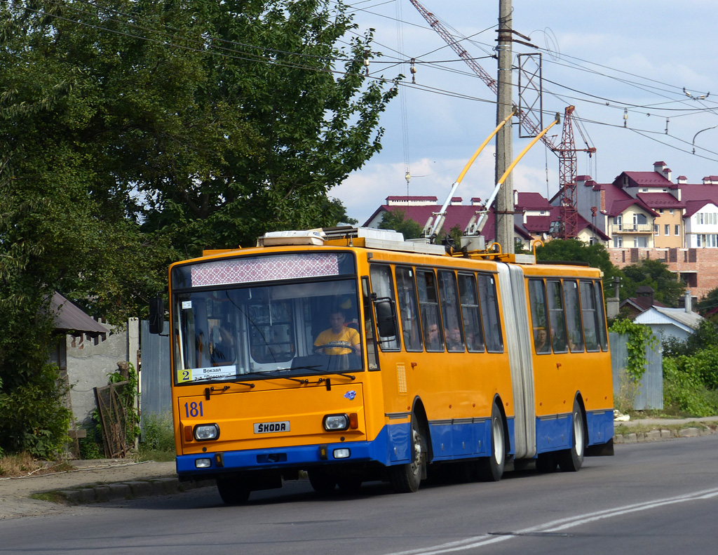 Ивано-Франковск, Škoda 15Tr13/6M № 181