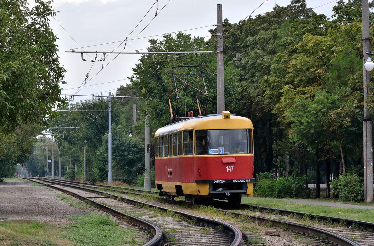 Краснодар, Tatra T3SU № 147