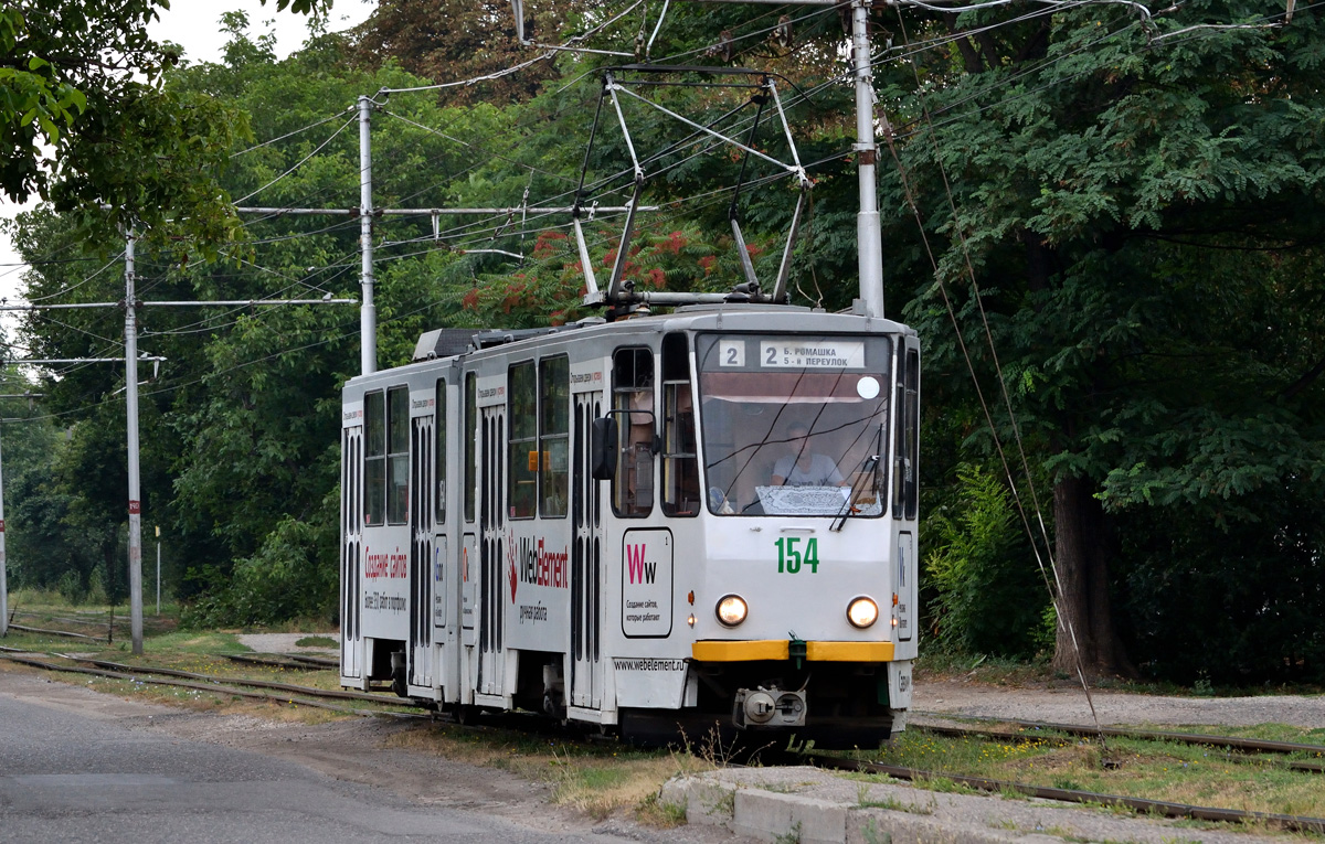 Пятигорск, Tatra KT4SU № 154