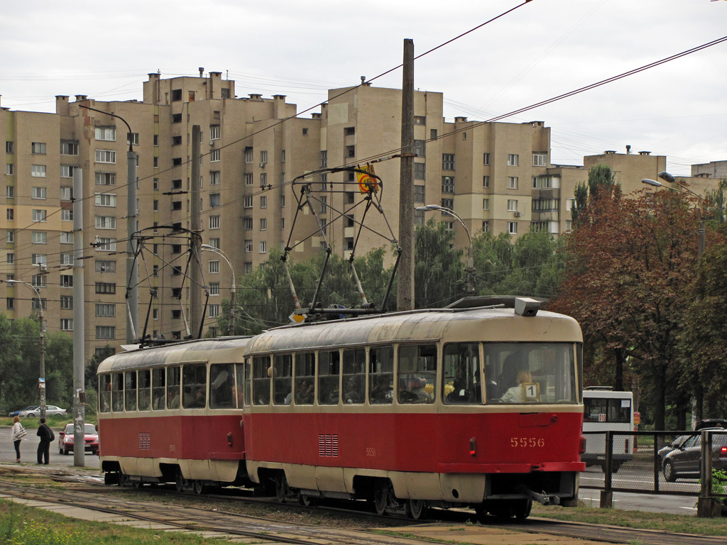 Киев, Tatra T3SU № 5556
