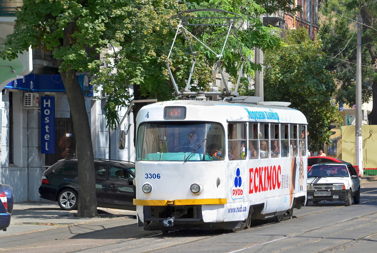 Одесса, Tatra T3R.P № 3306