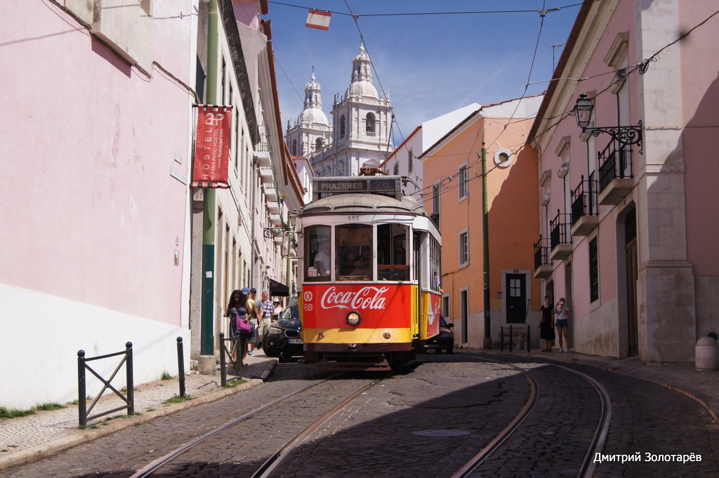 Lisbon, Carris 2-axle motorcar (Remodelado) № 558