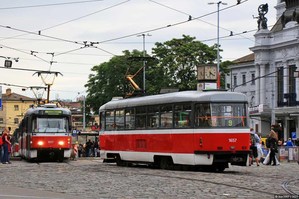 Брно, Tatra T3R.PV № 1657