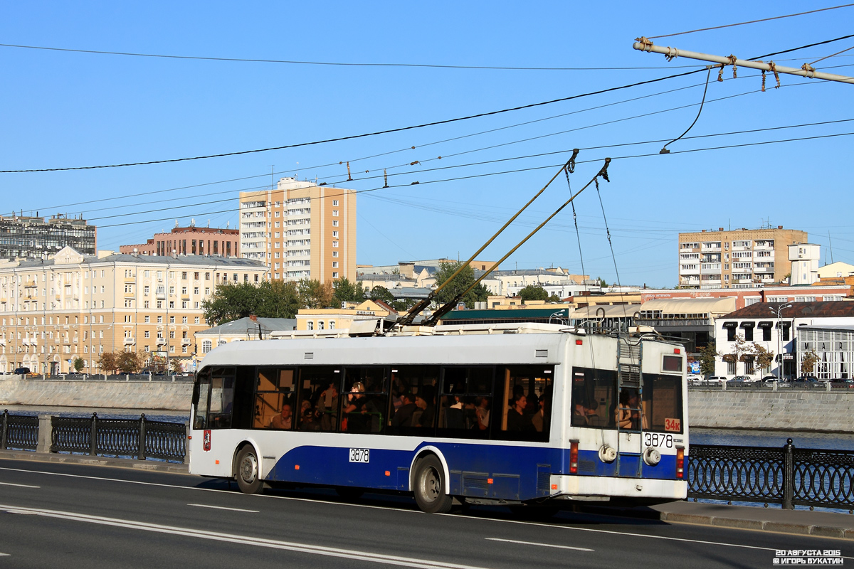 Москва, СВАРЗ-6235.01 (БКМ 32100М) № 3878