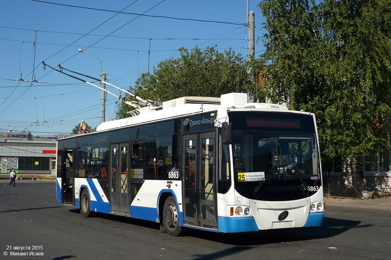 Санкт-Петербург, ВМЗ-5298.01 «Авангард» № 6863