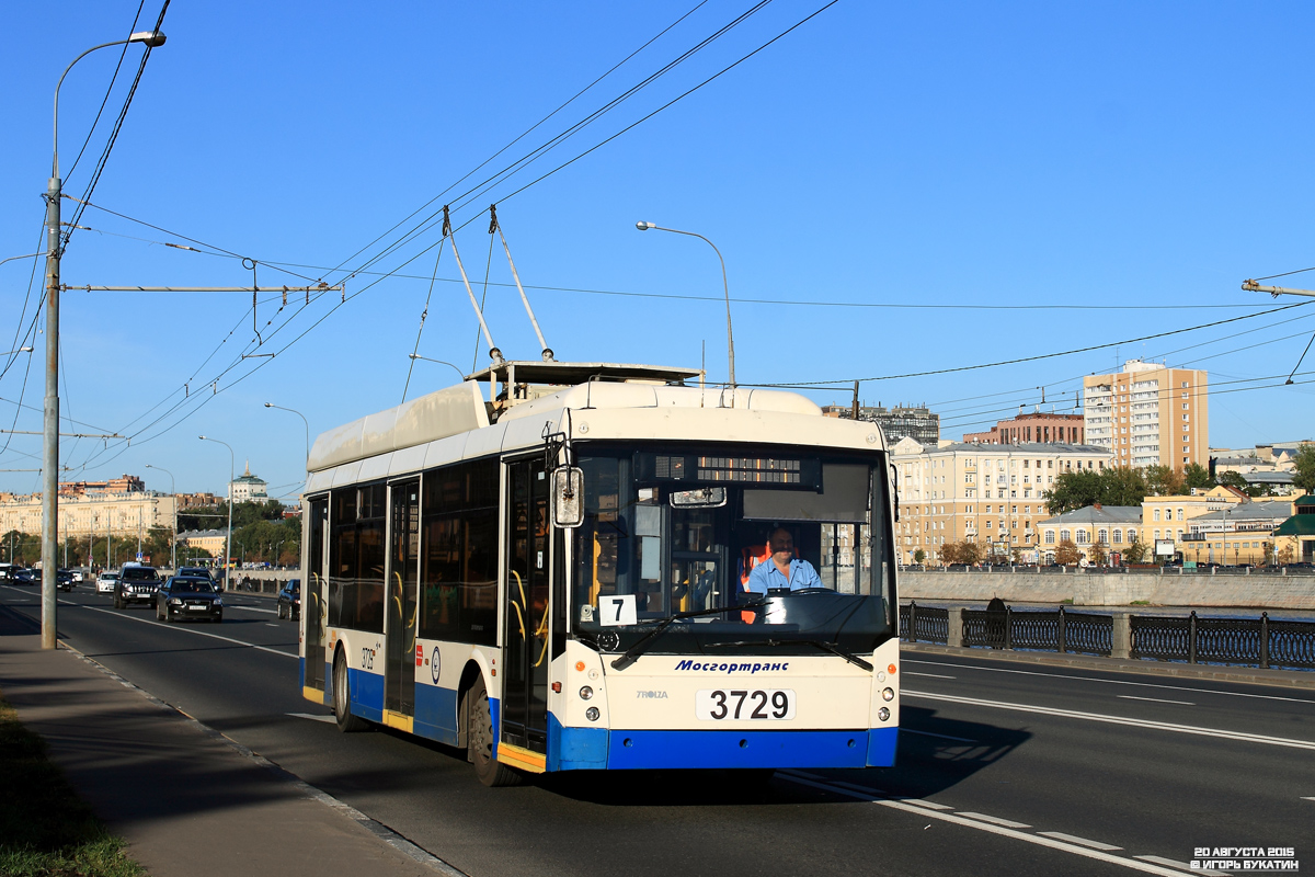Москва, Тролза-5265.00 «Мегаполис» № 3729