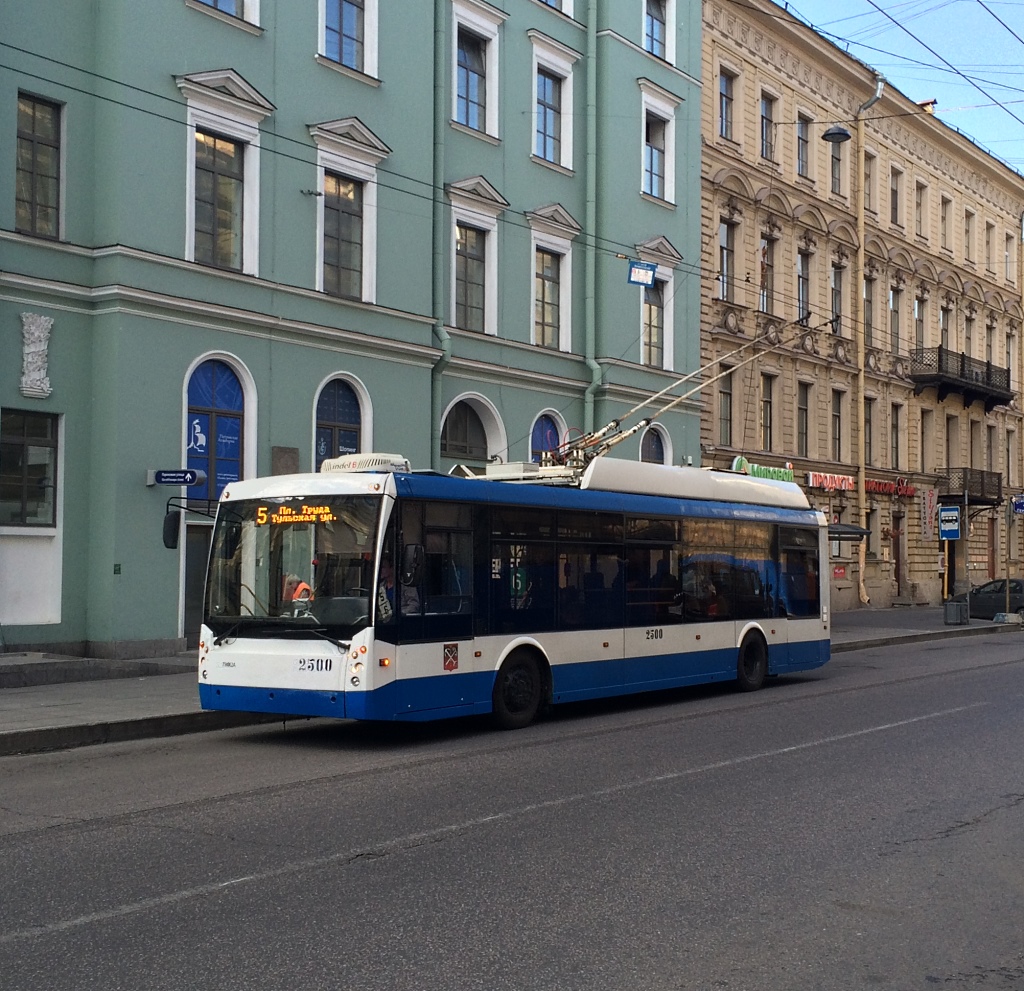 Санкт-Петербург, Тролза-5265.00 «Мегаполис» № 2500