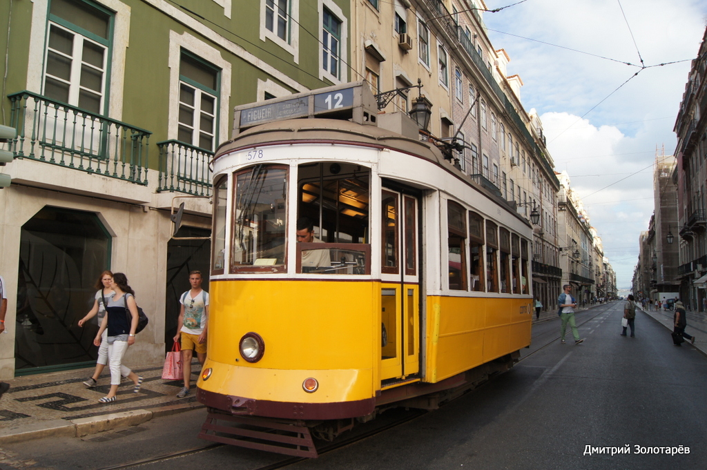 Lisabonas aglomerācija, Carris 2-axle motorcar (Remodelado) № 578