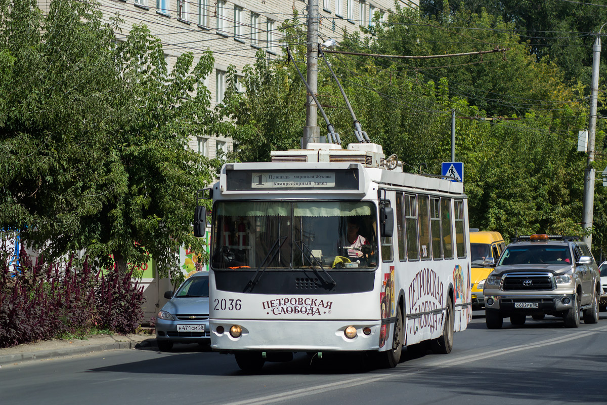 Пенза, ЗиУ-682Г-016.02 № 2036