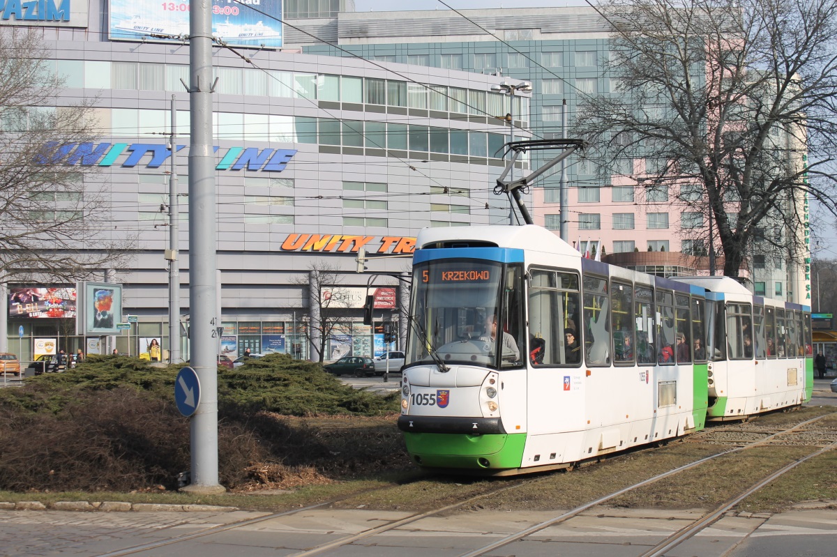 Szczecin, Konstal 105N2k/2000 Br. 1055