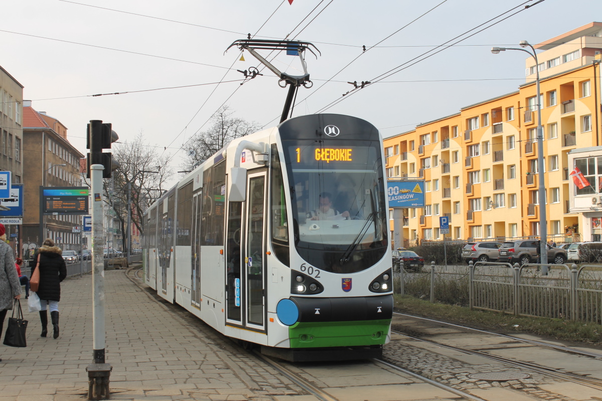Szczecin, Modertrans Moderus Beta MF 15 AC — 602