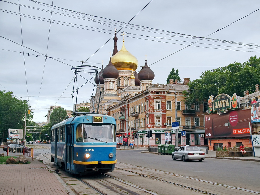 Одесса, Tatra T3R.P № 4014