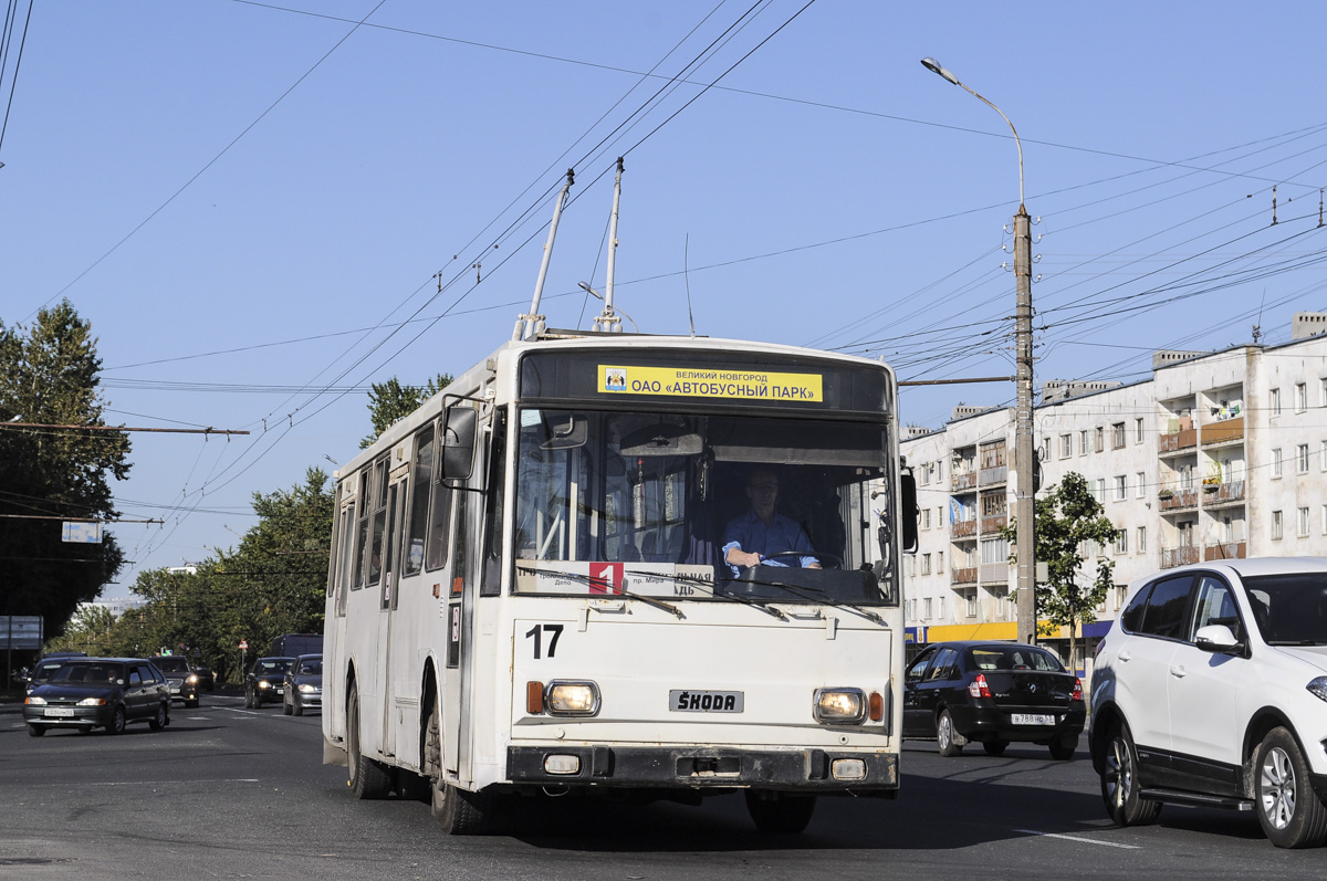 Великий Новгород, Škoda 14TrM (ВМЗ) № 17