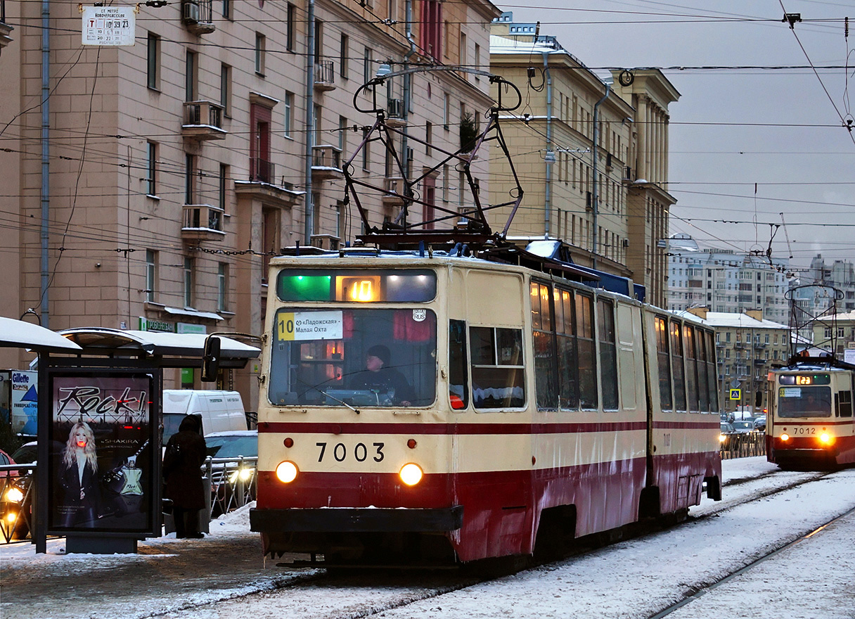 Szentpétervár, LVS-86K — 7003; Szentpétervár, LVS-86K — 7012