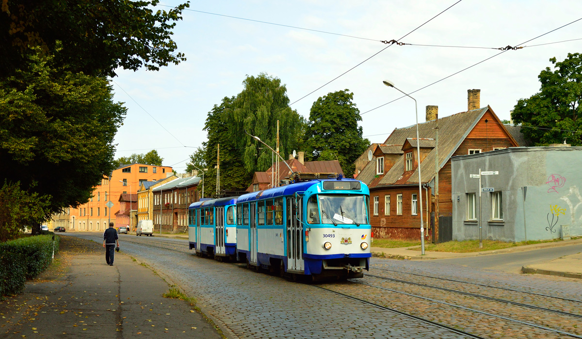 Рига, Tatra T3A № 30493