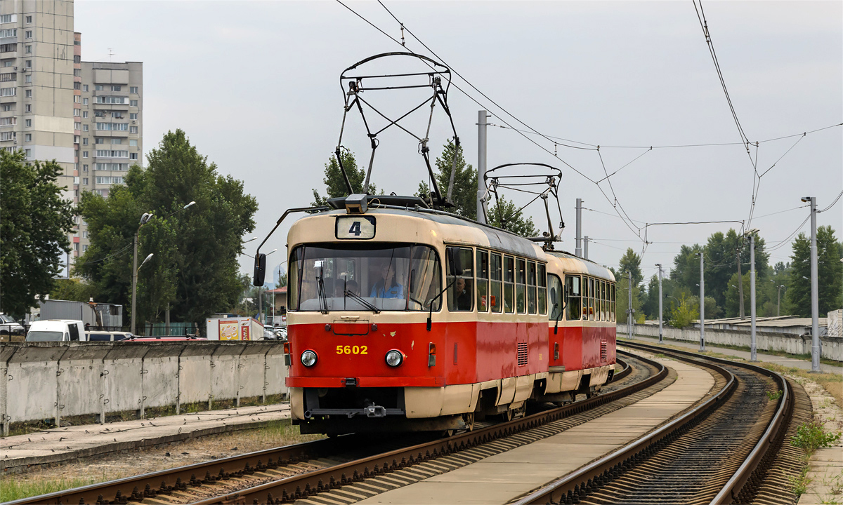 Киев, Tatra T3SU № 5602