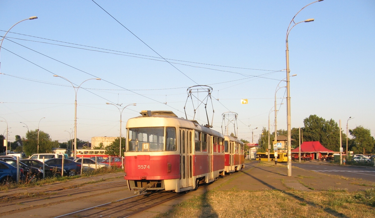 Киев, Tatra T3SU № 5574