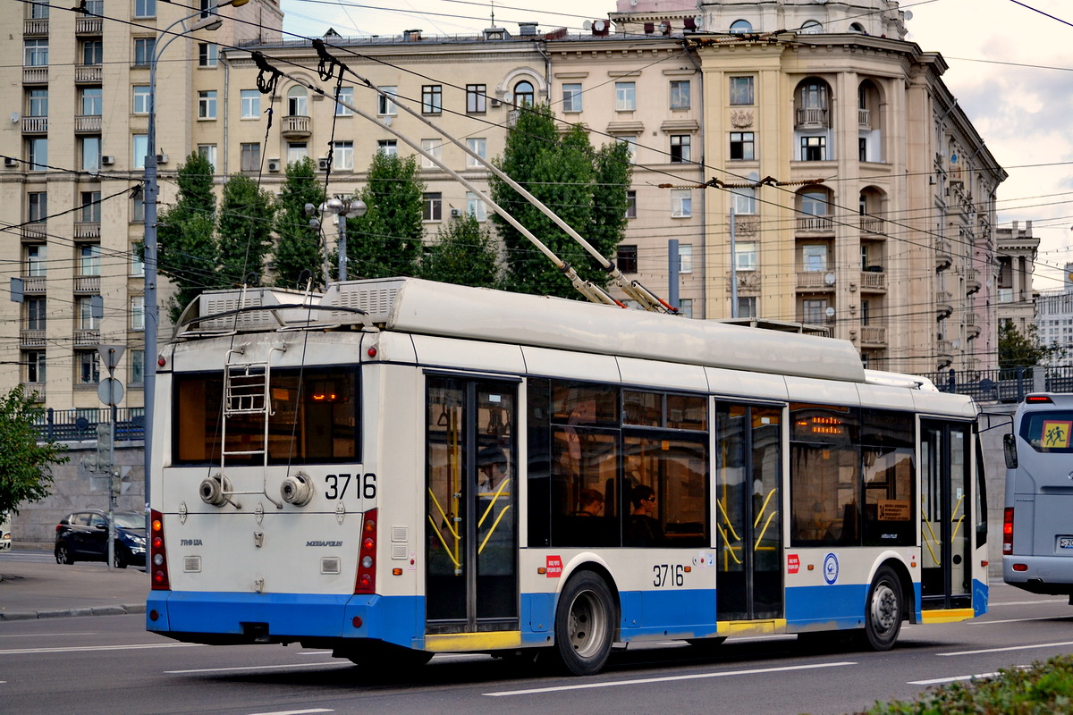 Москва, Тролза-5265.00 «Мегаполис» № 3716