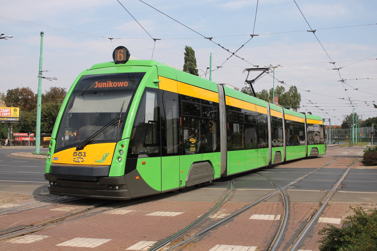 Познань, Solaris Tramino S105p № 551