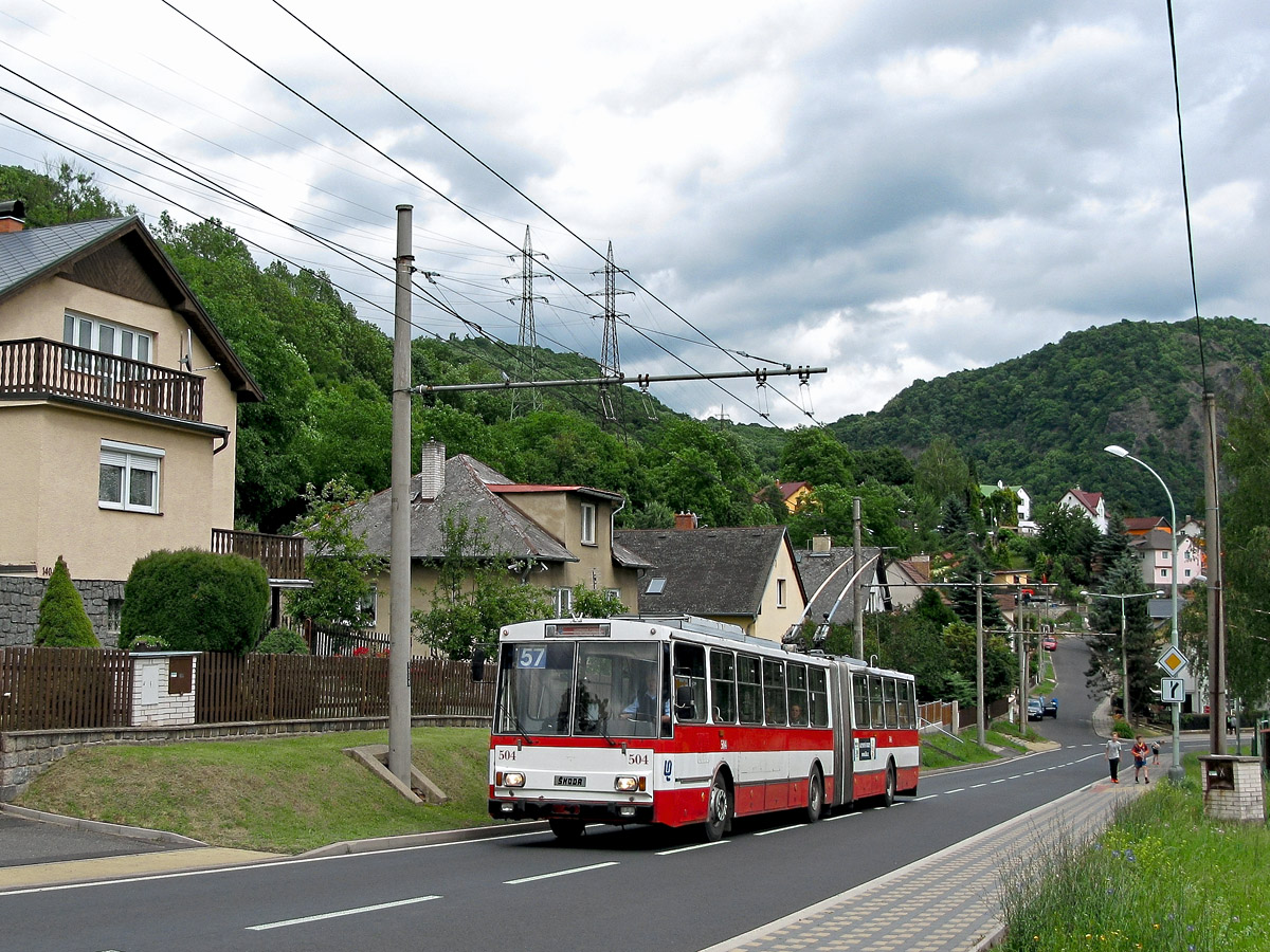 Усти-над-Лабем, Škoda 15Tr02/6 № 504