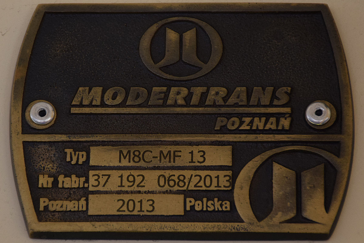 Эльблонг, MAN M8C-MF 13 № 803