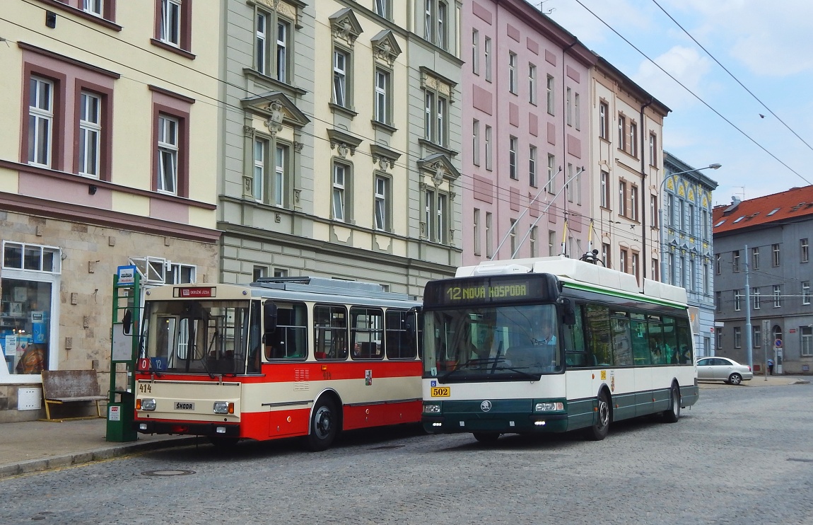 Plzeň, Škoda 24Tr Irisbus Citybus № 502