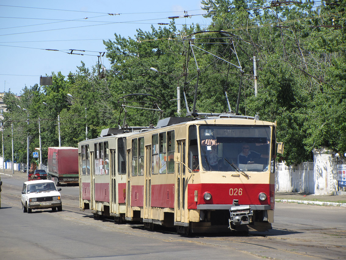 Киев, Tatra T6B5SU № 026