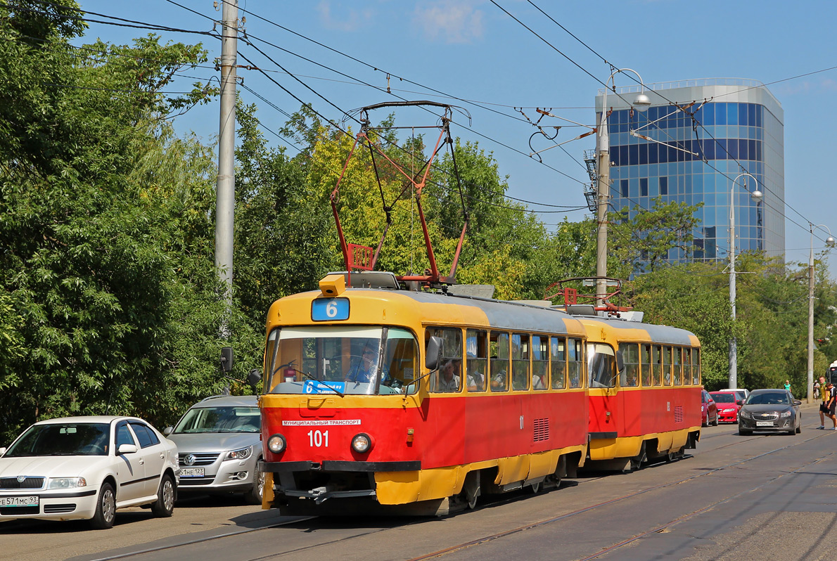 Краснодар, Tatra T3SU № 101