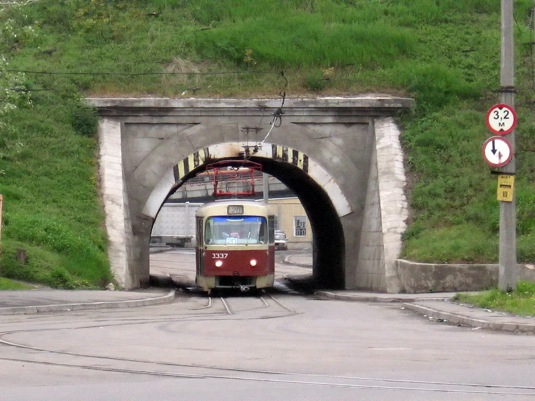 Одеса, Tatra T3SU (двухдверная) № 3337; Одеса — Трамвайні лінії: Хаджибейський лиман