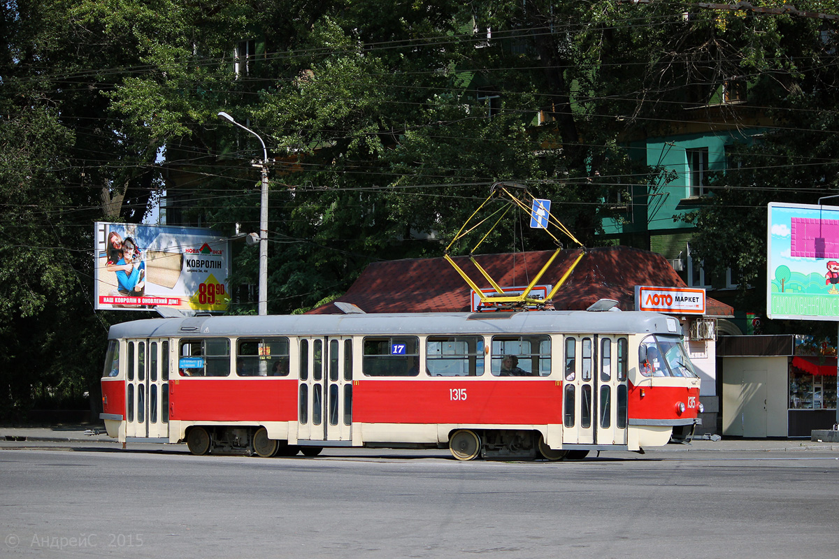 Днепр, Tatra T3SU № 1315