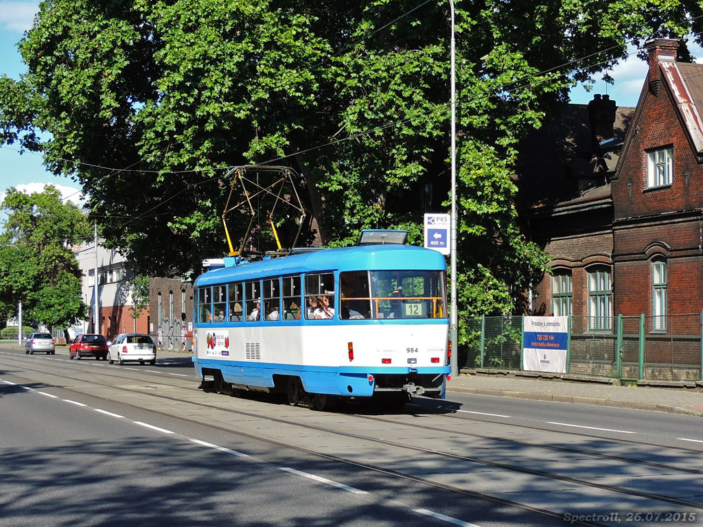 Острава, Tatra T3G № 984