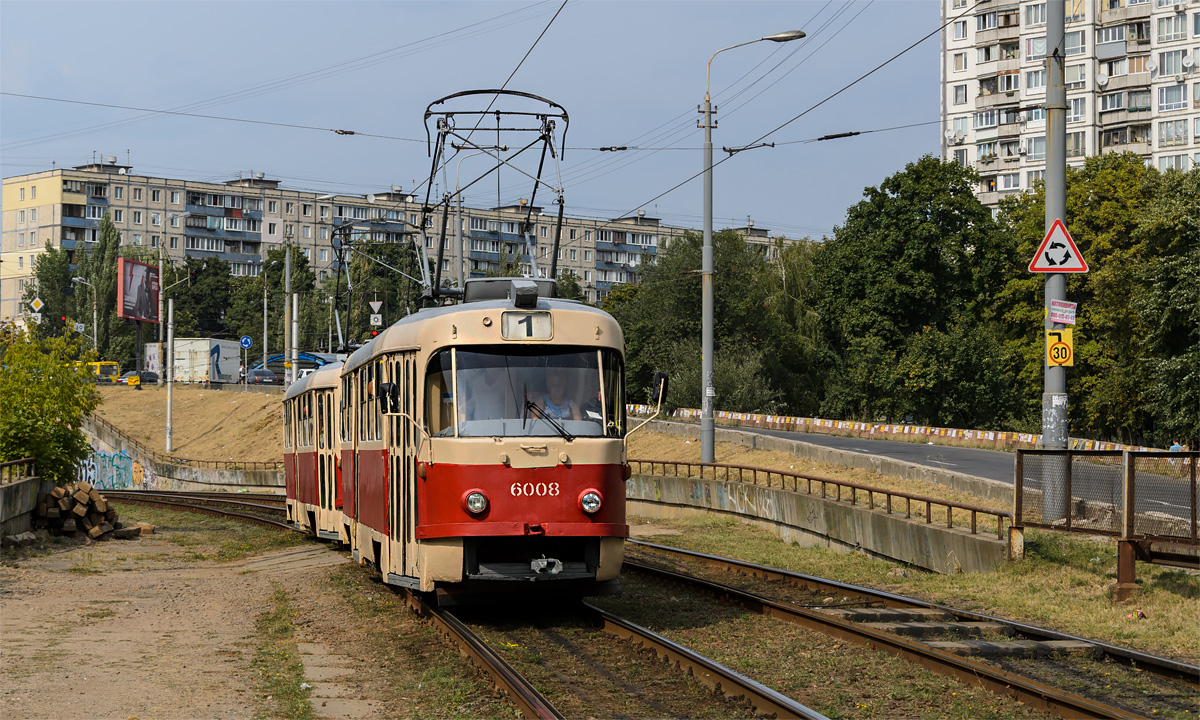 Киев, Tatra T3SU № 6008