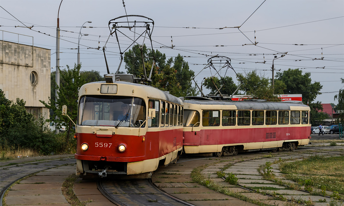 Киев, Tatra T3SU № 5597