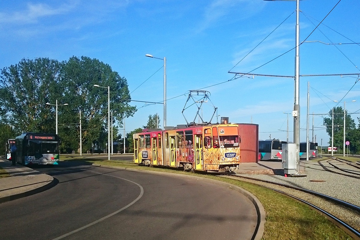 Лиепая, Tatra KT4D № 241