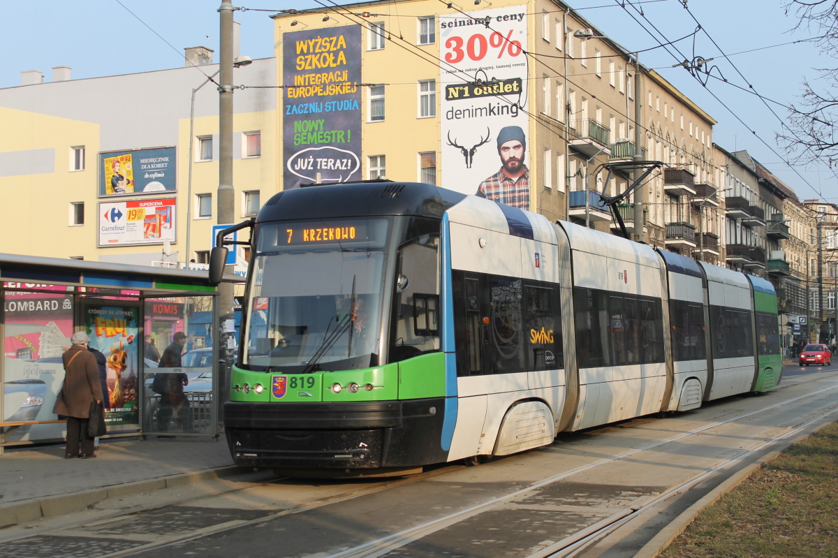 Щецин, PESA Swing 120NaS2 № 819