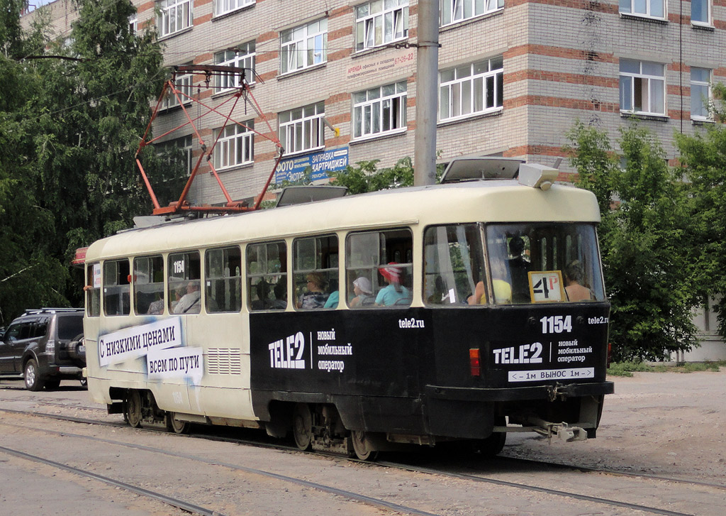 Ульяновск, Tatra T3SU № 1154