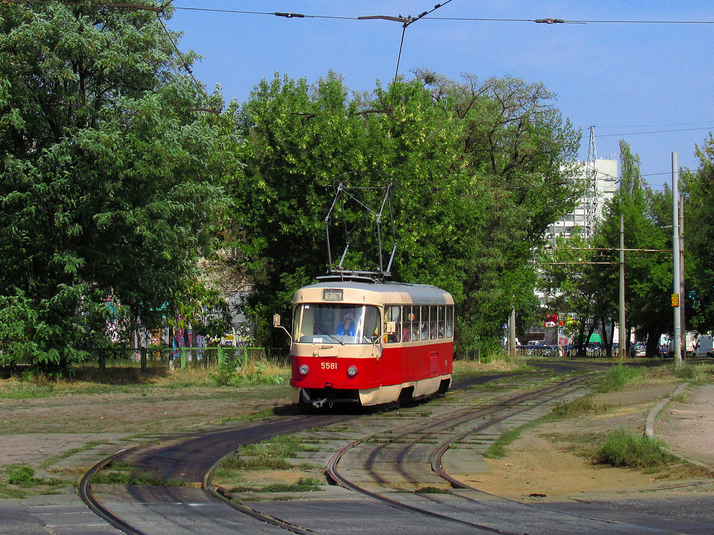 Киев, Tatra T3SU № 5581
