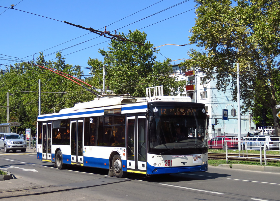 Краснодар, СВАРЗ-МАЗ-6275 № 281