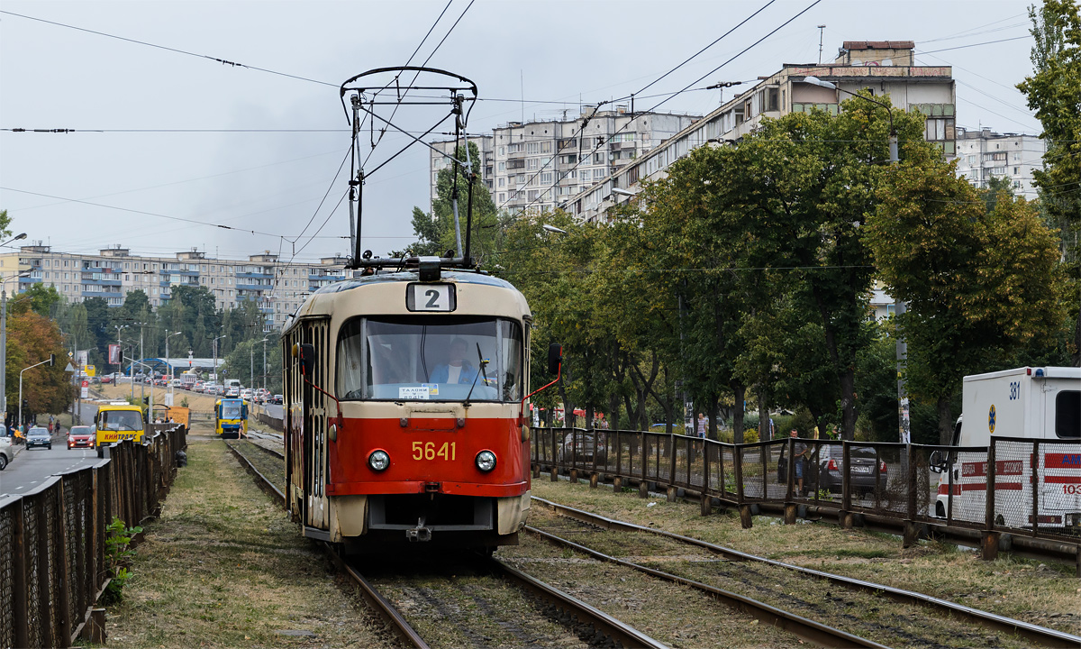 Киев, Tatra T3SU № 5641 Киев, Tatra T3SU № 5641