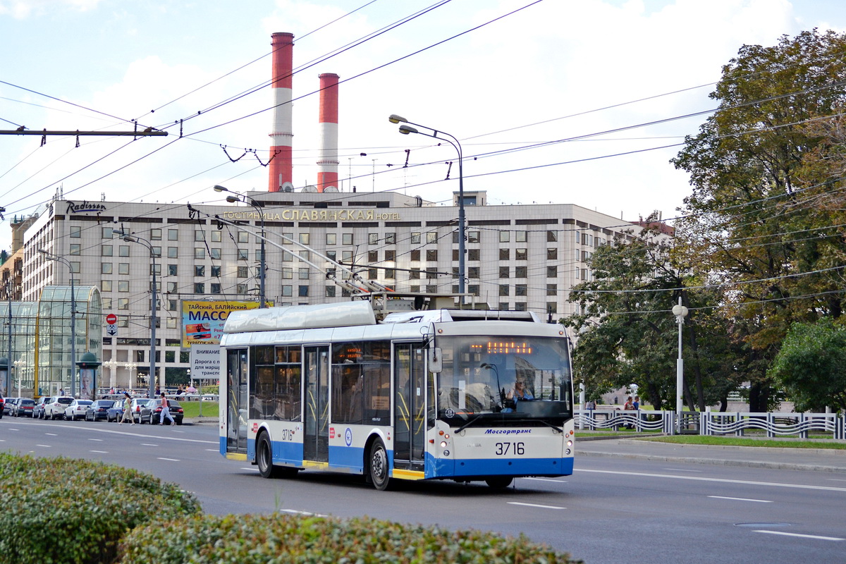 Maskava, Trolza-5265.00 “Megapolis” № 3716