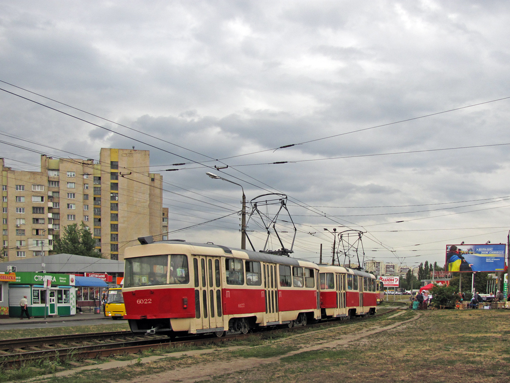 Kiova, Tatra T3SU # 6022
