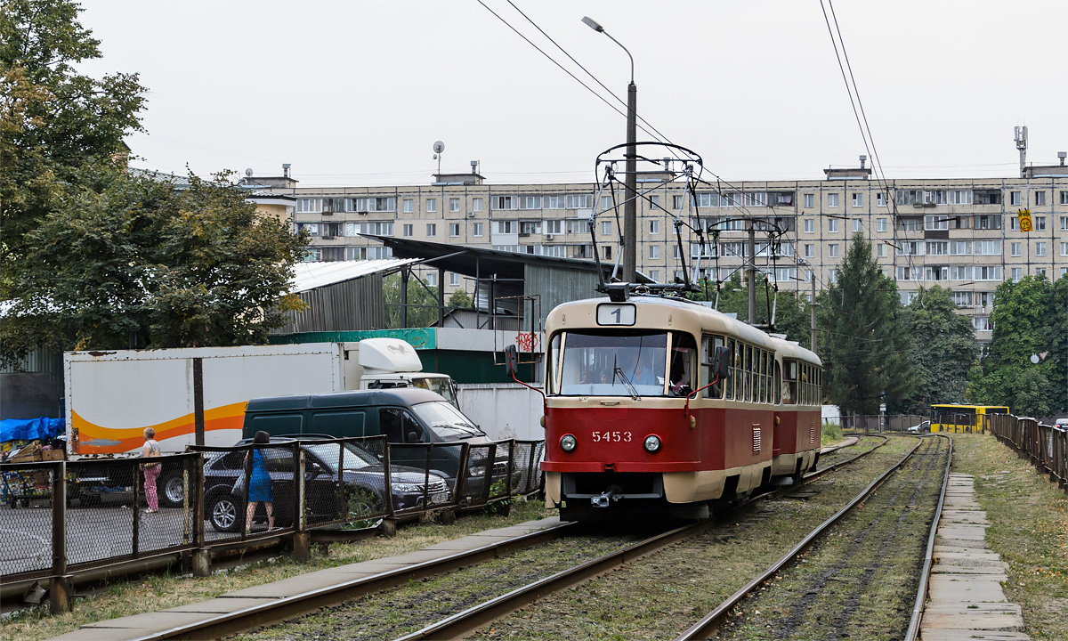 Киев, Tatra T3SU № 5453 Киев, Tatra T3SU № 5453